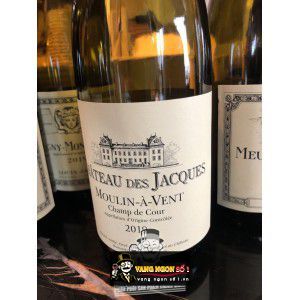 Vang Pháp Chateau des Jacques Moulin a Vent Champ de Cour bn2