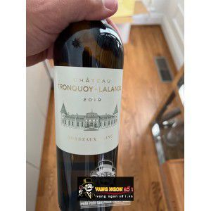 Vang Pháp Chateau Tronquoy Lalande Bordeaux Blanc bn1