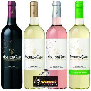 Vang Pháp Mouton Cadet Baron Philippe de Rothschild Reserve bn3