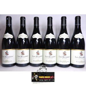 Vang Pháp Les Becasses Cote Rotie MChapoutier bn3