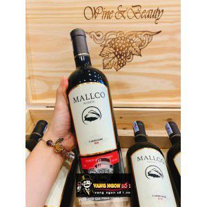Vang Chile Mallco Reserva Carmenere bn1