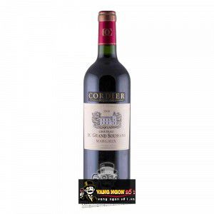 Vang Pháp Chateau du Grand Soussans Margaux