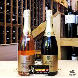 Vang nổ Pháp Chateaux Martinolles Cremant De Limoux Blanc bn2