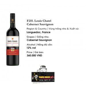 Vang Pháp Louis Chatel Cabernet Sauvignon bn3