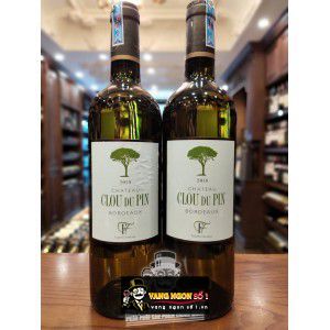 Vang Pháp Chateau Clou Du Pin Bordeaux Superieur Đỏ - Trắng bn4