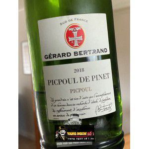 Vang Pháp Terroir Picpoul de Pinet Gerard Bertrand bn2