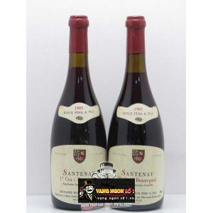 Vang Pháp Santenay Premier Cru Beauregard Domaine Roux