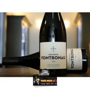 Vang Pháp Domaine de Fontbonau Cotes du Rhone bn2