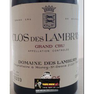 Vang Pháp Clos Des Lambrays Grand Cru bn2