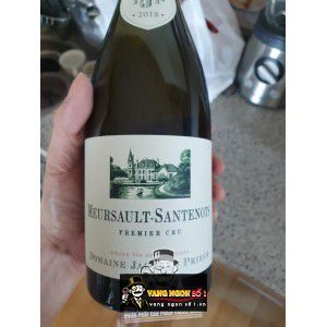 Vang Pháp Meursault Santenots Domaine Jacques Prieur bn1