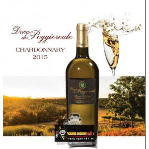 Vang Ý Duca Di Poggioreale Chardonnay bn2