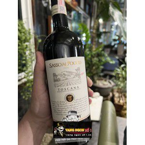 Rượu vang Piccini Sasso al Poggio Toscana IGT bn3