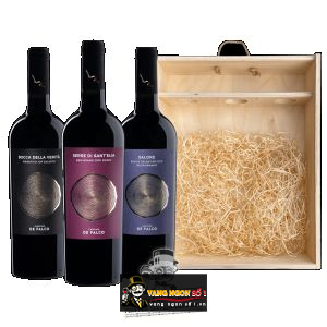 Vang Ý SALORE Salice Salentino Cantine De Falco bn3