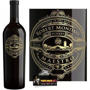 Vang Mỹ Robert Mondavi 50th Anniversary Maestro bn1