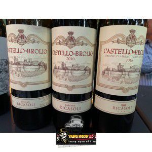 Vang Ý Castello Di Brolio Barone Ricasoli cao cấp bn1