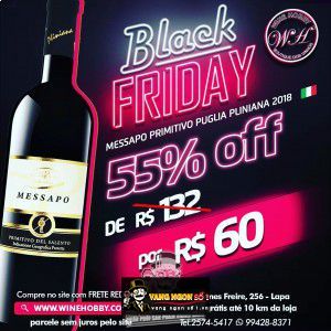 Vang Ý Messapo Primitivo Salento IGP bn2