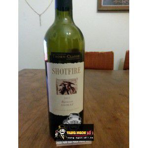 Rượu vang Shotfire Thorn Clarke Shiraz hảo hạng bn3