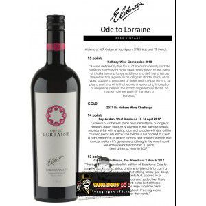 Rượu vang Ode to Lorraine Elderton bn1