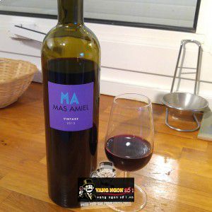 Vang Pháp Mas Amiel Vintage Red bn3