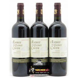 Vang Pháp Esprit de Font Caude Alain Chabanon bn2