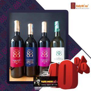 Rượu vang 88 Two Eights Classic Series bn1