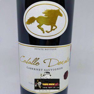 Vang Chile Caballo Dorado Varietal Cabernet Sauvignon Chiết khấu cao bn1