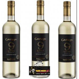 Vang Chile Gato Negro 9 Lives San Pedro Reserve Đỏ - Trắng bn2