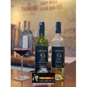 Vang Chile Gato Negro 9 Lives San Pedro Reserve Đỏ - Trắng bn3