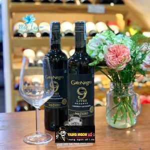 Vang Chile Gato Negro 9 Lives San Pedro Reserve Đỏ - Trắng bn4
