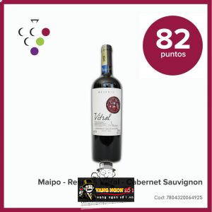 Vang Chile Vina Maipo Vitral Cabernet Sauvignon Reserva bn2