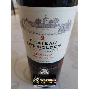 Vang Chile Chateau Los Boldos Grande Reserve Carmenere bn1