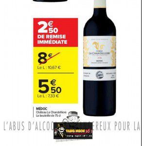 Rượu vang Pháp Chateau La Chandeliere bn1
