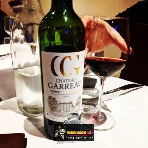 Vang Pháp Chateau Garreau Bordeaux Supérieur bn1
