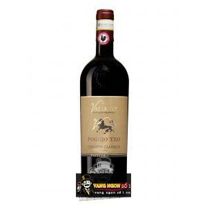 Vang Ý Valiano Poggio Teo Chianti Classico DOCG