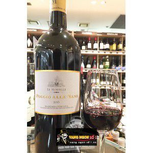 Vang Ý Poggio Alle Nane Le Mortelle Maremma Toscana DOC bn3