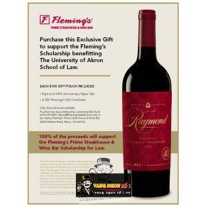 Rượu Vang Raymond Reserve Selection 40th Anniversary bn2