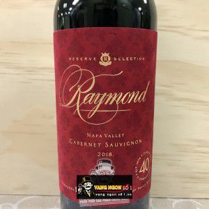 Rượu Vang Raymond Reserve Selection 40th Anniversary bn3