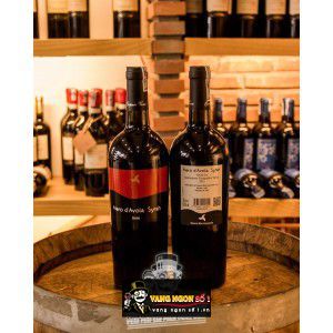 Vang Ý Nero dAvola Syrah Trinacria Sicilia 2011 bn1