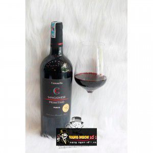 Vang Ý Camasella Sangiovese Primitivo bn1