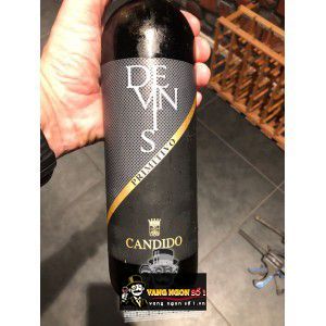 Vang Ý Candido Devinis Primitivo Salento bn1