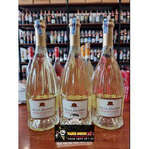 Vang Ý hồng Villa Jolanda Moscato Rose bn2