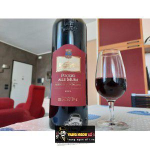 Vang Ý Castello Banfi Poggio Alle Mura Rosso Di Montalcino bn2