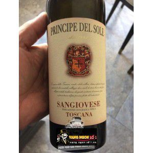 Vang Ý Principe del Sole Sangiovese Toscana bn1