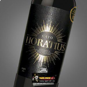 Vang Ý Horatius Aglianico Cato bn1