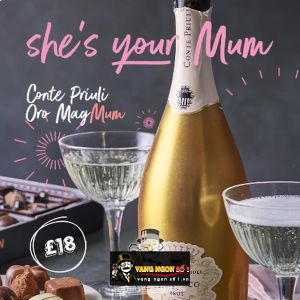 Vang nổ Ý Oro Prosecco Conte Priuli Brut cao cấp bn1