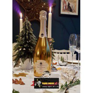 Vang nổ Ý Oro Prosecco Conte Priuli Brut cao cấp bn2