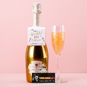 Vang nổ Ý Oro Prosecco Conte Priuli Brut cao cấp bn3