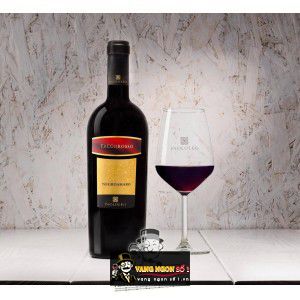 Vang Ý Taccorosso Negroamaro Paolo Leo bn1