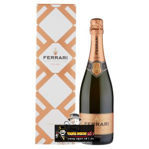 Vang nổ Ý Ferrari Rose Trento DOC