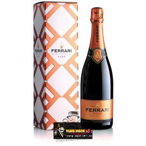 Vang nổ Ý Ferrari Rose Trento DOC bn3